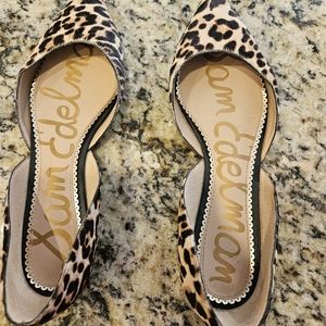 Sam Edelman leopard print flats